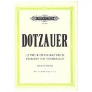Dotzauer, J. J. F.: 113 Etüden Band 4 (Nr. 86-113) 