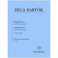 Bartók, B.: Violinkonzert Nr. 1 Sz. 36 Op. posth. 