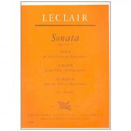 Leclair, J. M. A.: Triosonaten Op. 4 Nr. 6 A-Dur 