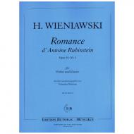 Wieniawski, H.: Romance Rubinstein Op. 44/1 