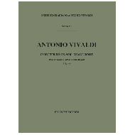 Vivaldi, A.: Konzert für 2 Violinen, Streicher und B.c. in G-Dur Rv 516 — Partitur 