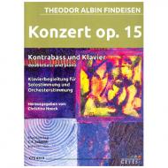 Findeisen, Th. A.: Kontrabasskonzert Nr. 1 Op. 15 (1922) 