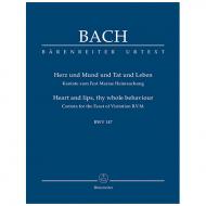 Bach, J. S.: Kantate BWV 147 »Herz und Mund und Tat und Leben« – Kantate zum Fest Mariae Heimsuchung 