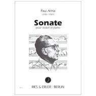 Arma, P.: Sonate pour violon et piano 