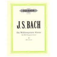 Bach, J. S.: Das Wohltemperierte Klavier Band II BWV 870-893 