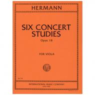 Hermann, F.: 6 Konzert-Etüden Op. 18 