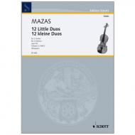 Mazas, J. F.: 12 kleine Duos Op. 38 Band 2 