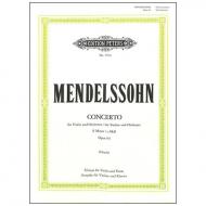 Mendelssohn Bartholdy, F.: Konzert für Violine und Orchester e-Moll Op.64 