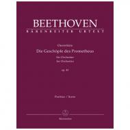 Beethoven, L. v.: Ouvertüre »Die Geschöpfe des Prometheus«  Op. 43 