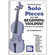 Duncan, C.: Solo Pieces for the beginning Violinist (+Online PDF) 