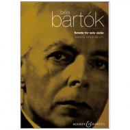 Bartók, B.: Solo-Sonate für Violine 
