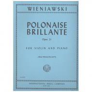 Wieniawski, H.: Polonaise brillante Op. 21 a-Moll 