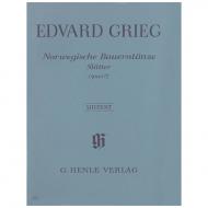Grieg, E.: Norwegische Bauerntänze (Slatter) Op. 72 