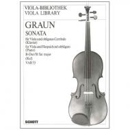 Graun, J. G.: Violasonate Nr. 1 B-Dur 