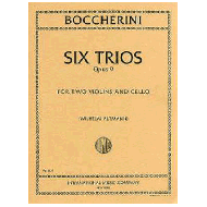 Boccherini, L.: 6 Trios Op. 9 