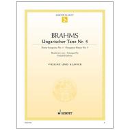 Brahms, J.: Ungarischer Tanz Nr. 5 g-Moll (Joachim) 