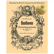 Beethoven, L. v.: Streichquartette Op. 18/1-6 