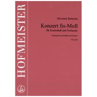 Bottesini, G.: Kontrabasskonzert fis-Moll 