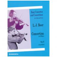 Beer, L.: Concertino Op. 47 e-Moll 