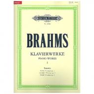 Brahms, J.: Sonaten Op. 1, 2, 5 