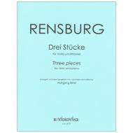 Rensburg, J.E.: Drei Stücke op. 2 