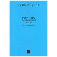 Turina, J.: Violinsonata Española Nr. 2 Op. 82 