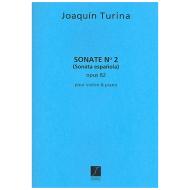 Turina, J.: Violinsonata Española Nr. 2 Op. 82 