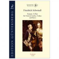 Schwindl, F.: Sonata A-Dur 
