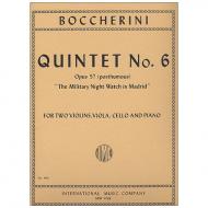 Boccherini, L.: Quintet Op.57b  No.6 (posthumous) 