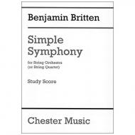 Britten, B.: Simple Symphony – Partitur 