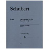 Schubert, F.: Impromptu Es-Dur Op. 90,2 D 899 