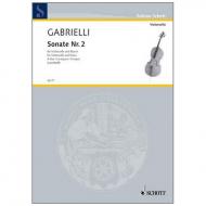 Gabrielli, D.: Sonate Nr. 2 A-Dur 
