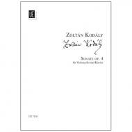 Kodály, Z.: Sonate Op. 4 