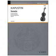 Kapustin, N.: Violasonate Op. 69 (1992) 