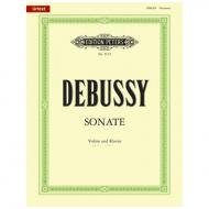 Debussy, C.: Violinsonate g-Moll (1916/17) 