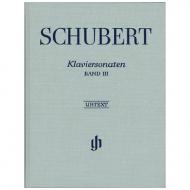 Schubert, F.: Klaviersonaten Band III 