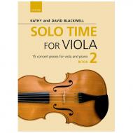 Blackwell, K. & D.: Solo Time for Viola Book 2 