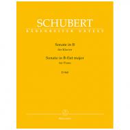Schubert, F.: Sonate B-Dur D 960 