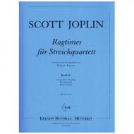 Joplin, S.: Ragtimes für Streichquartett Band 9 