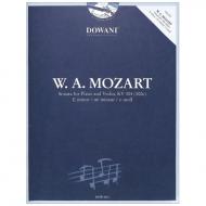 Mozart, W.A.: Sonate e-Moll KV 304 (300c) (+CD) 