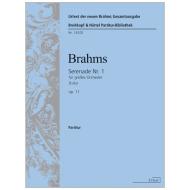 Brahms, J.: Serenade Nr. 1 Op. 11 D-Dur 
