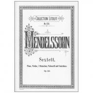 Mendelssohn Bartholdy, F.: Klaviersextett Op. 110, D-Dur 