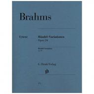 Brahms, J.: Händel-Variationen Op. 24 