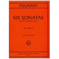Pugnani, G.: 6 Sonaten op. 4 Band 2 