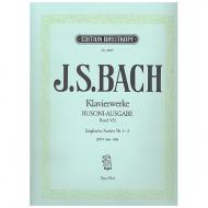 Bach, J. S.: Englische Suiten Nr. 1-3 BWV 806-808 