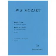Mozart, W.A.: Rondo C-Dur KV 373 