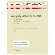 Mozart, W. A.: Violakonzert G-Dur KV191 
