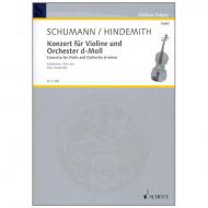 Schumann, R./Hindemith, P.: Violinkonzert (1937) 