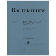 Rachmaninow, S.: Étude-Tableau Op. 39 Nr. 5 es-Moll 