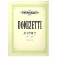 Donizetti, G.: Allegro C-Dur 